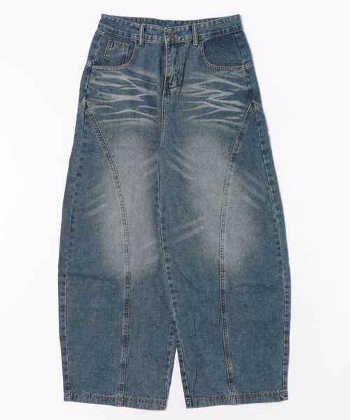 REBALANCE(リバランス)の「ワイドデニムパンツ(デニムパンツ・レディース・A・LARGE/MEDIUM)」の7枚目の写真