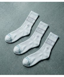 STANCE（スタンス）の「【STANCE/スタンス】VITAL 3 PACK CREW / ギフトにも最適！ 3Pパックソックス（3足組）（ソックス/靴下）」