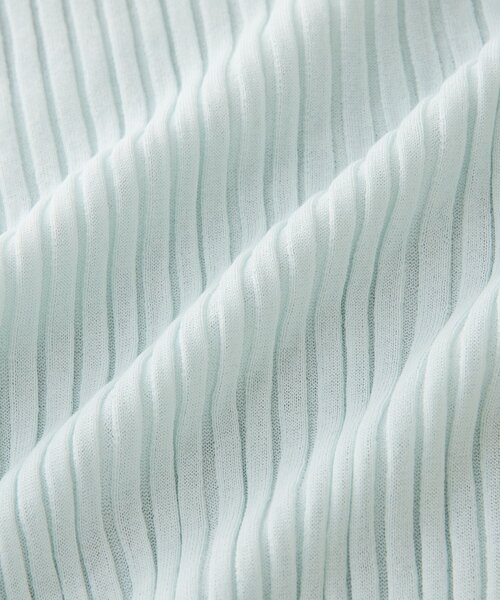 RIVE DROITE（リヴドロワ）の「【レイヤード風の袖口】シアーカフスリブニット（ニット/セーター・レディース・オフホワイト/サックスブルー/イエロー・FREE）」の14枚目の写真