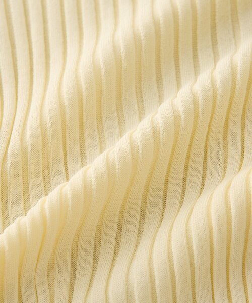 RIVE DROITE（リヴドロワ）の「【レイヤード風の袖口】シアーカフスリブニット（ニット/セーター・レディース・オフホワイト/サックスブルー/イエロー・FREE）」の20枚目の写真