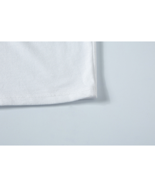SALAD BAGUNI(サラダバグニ)の「Lace tag crop tee - white(Tシャツ/カットソー・レディース・その他・FREE)」の5枚目の写真