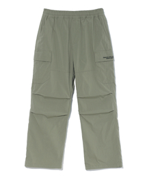 Pendulum（ペンデュラム）の「CN パラシュートカーゴワイドパンツ LQ5PU566_KHAKI（その他パンツ）」