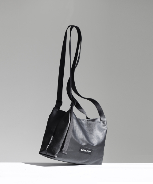 GREEN STUFF(グリーンスタッフ)の「doer bag 69 - matte stone black S(エコバッグ/サブバッグ・レディース・その他・FREE)」の9枚目の写真