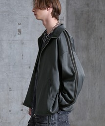 SERACE（セラス）の「【SERACE】Loose drape side cord track jacket / ルーズドレープサイドコードトラックジャケット（ブルゾン）」
