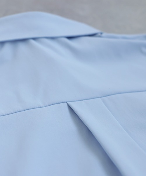 antiqua(アンティカ)の「2点セット シャツ ベスト(シャツ/ブラウス・レディース・ブラック/グレー・ONESIZE)」の8枚目の写真