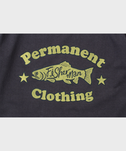 VDR（ブイディアール）の「FISHERMAN T-SHIRT [Stone Gray]（Tシャツ/カットソー・メンズ・その他・M/L/XL）」の4枚目の写真