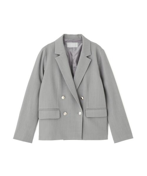 JILL by JILL STUART(ジルバイジルスチュアート)の「<セットアップ対応>ベーシックツイルジャケット(テーラードジャケット・レディース・ベージュ/ネイビー/グレー・MEDIUM/SMALL)」の17枚目の写真