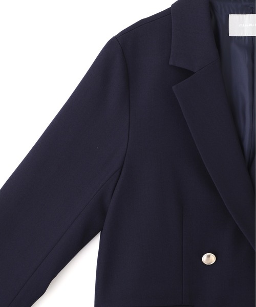 JILL by JILL STUART（ジルバイジルスチュアート）の「＜セットアップ対応＞ベーシックツイルジャケット（テーラードジャケット・レディース・ベージュ/ネイビー/グレー・MEDIUM/SMALL）」の12枚目の写真