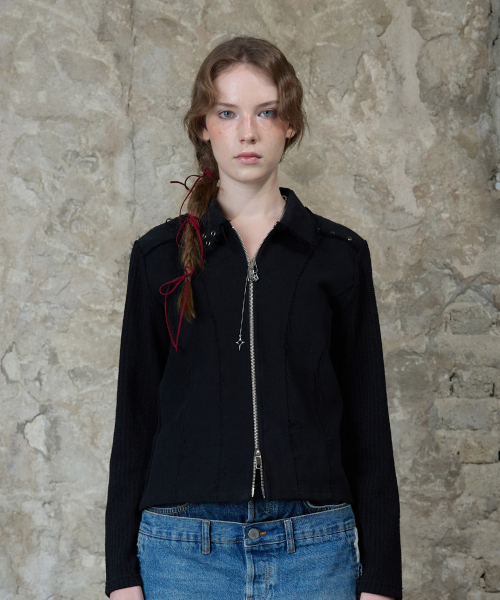 LARTIGENT（ラーティゼン）の「L13 COTTON JACKET(BLACK)（その他アウター・レディース・その他・FREE）」の5枚目の写真