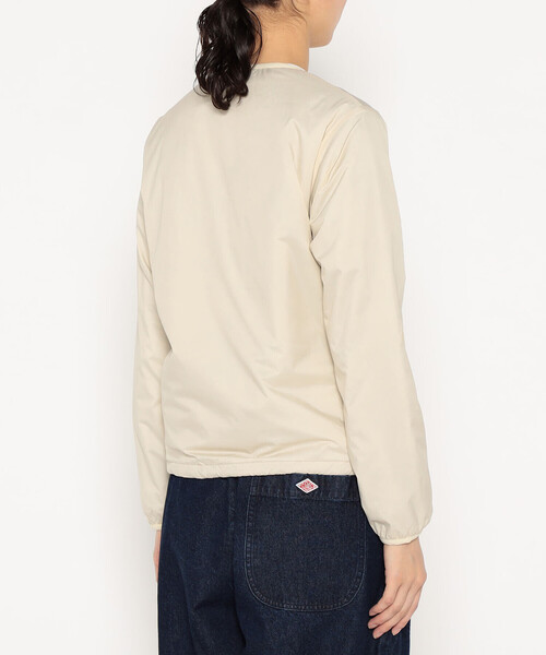 DANTON(ダントン)の「Women's Insulation Collarless Jacket(ノーカラージャケット・レディース・ピンク/オリーブ/ブラック/アイボリー/ブラウン系その他2・XS/M/S)」の11枚目の写真