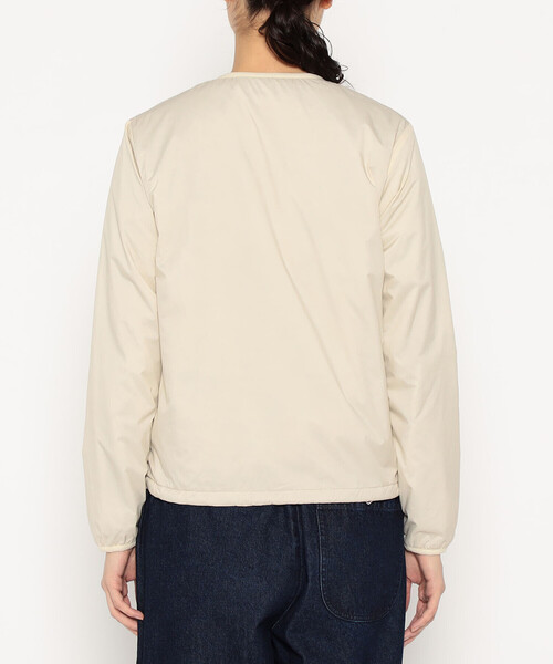 DANTON(ダントン)の「Women's Insulation Collarless Jacket(ノーカラージャケット・レディース・ピンク/オリーブ/ブラック/アイボリー/ブラウン系その他2・XS/M/S)」の12枚目の写真