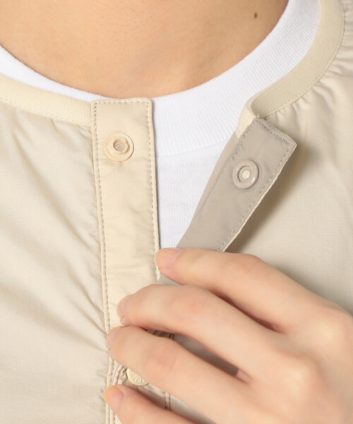 DANTON(ダントン)の「Women's Insulation Collarless Jacket(ノーカラージャケット・レディース・ピンク/オリーブ/ブラック/アイボリー/ブラウン系その他2・XS/M/S)」の18枚目の写真