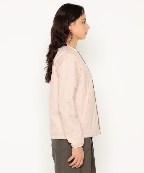 Women's Insulation Collarless Jacket（ノーカラージャケット