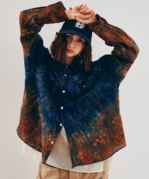 RNA（アールエヌエー）の「B2944 オーバーダイフラワールーズシャツ（シャツ/ブラウス）」