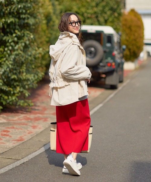 Elura（エルーラ）の「大人リュクスマンパ/656400（マウンテンパーカー・レディース・ブラック/アイボリー/キャメル・FREE）」の18枚目の写真