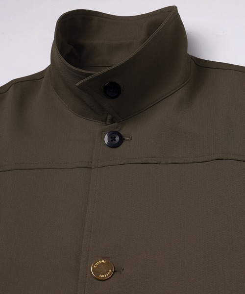 CULLNI（クルニ）の「Dry Stretch Cloth Drawstring Jacket（ブルゾン・メンズ・ネイビー/ブラウン/ブラック・2/1/0）」の14枚目の写真