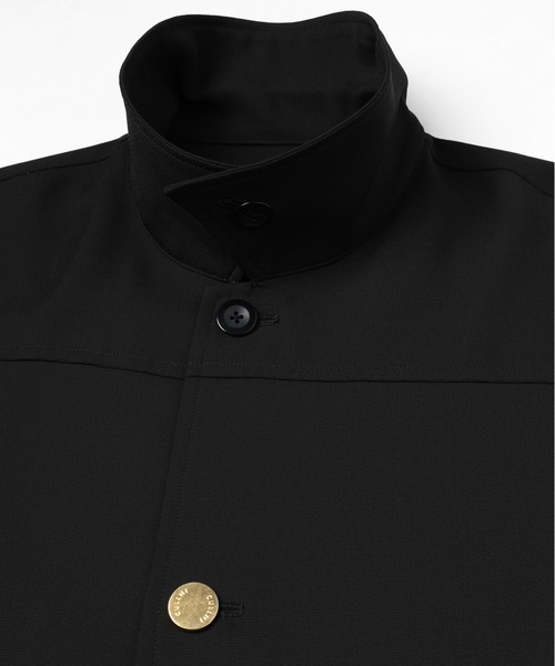 CULLNI（クルニ）の「Dry Stretch Cloth Drawstring Jacket（ブルゾン・メンズ・ネイビー/ブラウン/ブラック・2/1/0）」の5枚目の写真