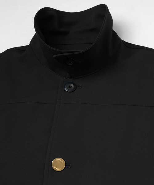 CULLNI（クルニ）の「Dry Stretch Cloth Drawstring Jacket（ブルゾン・メンズ・ネイビー/ブラウン/ブラック・2/1/0）」の7枚目の写真