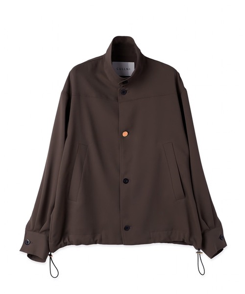 CULLNI(クルニ)の「Dry Stretch Cloth Drawstring Jacket(ブルゾン・メンズ・ネイビー/ブラウン/ブラック・2/1/0)」の20枚目の写真