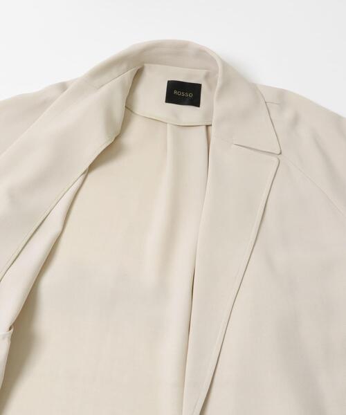 URBAN RESEARCH ROSSO WOMEN(アーバンリサーチ ロッソ)の「撥水 ロングガウンコート(トレンチコート・レディース・アイボリー/ベージュ・36/38)」の12枚目の写真