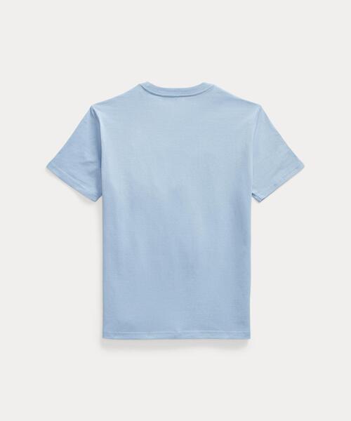 POLO RALPH LAUREN CHILDRENSWEAR（ポロ ラルフ ローレン チルドレンズウェア）の「Big Pony コットン ジャージー Tシャツ（Tシャツ/カットソー・キッズ・ブルー系5・XL/S/M/L）」の4枚目の写真