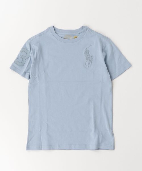 POLO RALPH LAUREN CHILDRENSWEAR（ポロ ラルフ ローレン チルドレンズウェア）の「Big Pony コットン ジャージー Tシャツ（Tシャツ/カットソー・キッズ・ブルー系5・XL/S/M/L）」の3枚目の写真