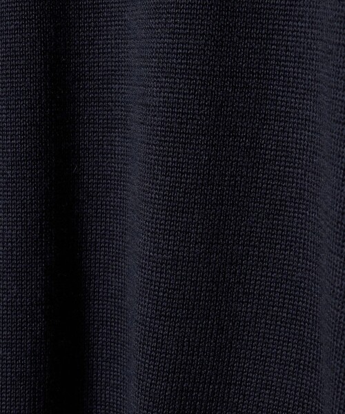 green label relaxing(グリーンレーベルリラクシング)の「FINE BASIC アメリカンシーアイランドコットン クルーネック ニット(ニット/セーター・メンズ・ネイビー/グレー系・L/M/XL)」の11枚目の写真