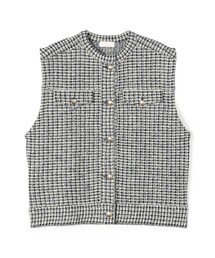 BALLSEY | ミックスツイード ショートベスト(ベスト)