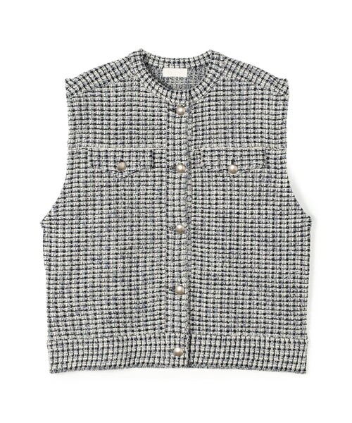 ミックスツイード ショートベスト（ベスト）｜BALLSEY（ボールジィ）の