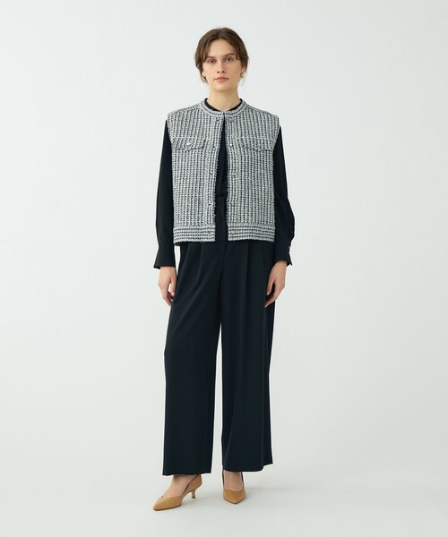 ミックスツイード ショートベスト（ベスト）｜BALLSEY（ボールジィ）の