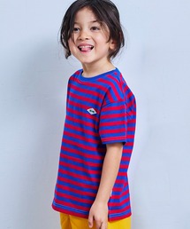 LSP WOW（エルエスピーワオ）の「【LSP WOW!】マイニチワッペンボーダーTee（Tシャツ/カットソー）」