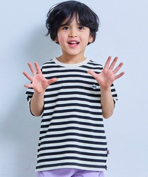 LSP WOW | 【LSP WOW!】マイニチワッペンボーダーTee(Tシャツ/カットソー)