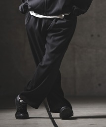 GLIMCLAP | mp14551-Relaxed Straight Trousers ワイドストレートパンツ(201-016-gls-cg)(その他パンツ)
