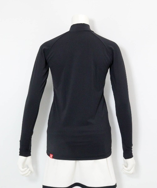 archivio(アルチビオ)の「<LADIES>ポイントロゴUV冷感ハイネックインナー(その他トップス・レディース・ブラック/ホワイト・S/M/L)」の3枚目の写真