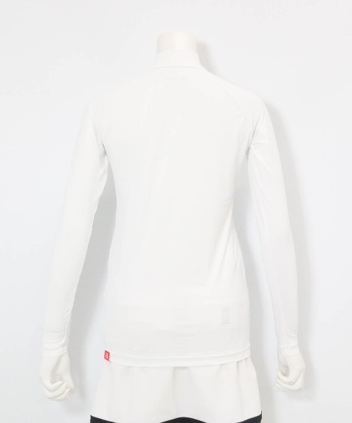 archivio(アルチビオ)の「<LADIES>ポイントロゴUV冷感ハイネックインナー(その他トップス・レディース・ブラック/ホワイト・S/M/L)」の4枚目の写真