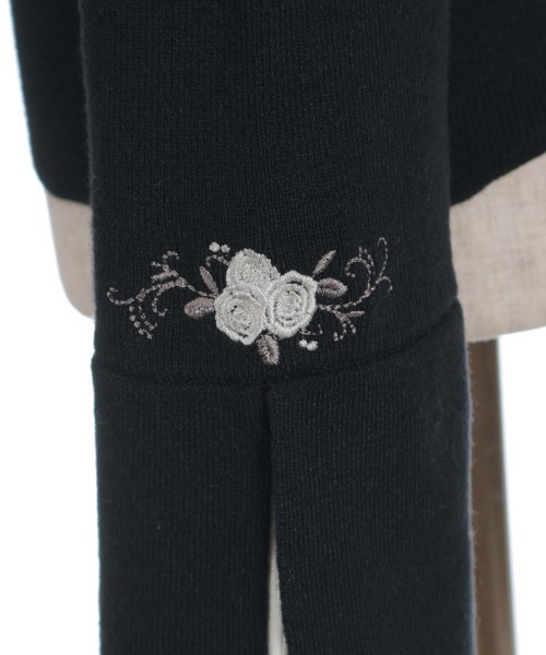 axes femme(アクシーズファム)の「ローズ刺繍フレア袖配色ニット(ニット/セーター・レディース・ホワイト/グリーン/ブラック・FREE)」の17枚目の写真