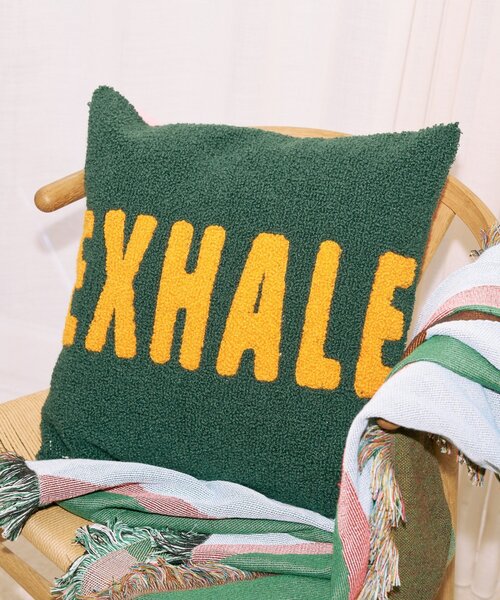 SAHIR(サヒール)の「【SAHIR サヒール】Cushion cover breath(クッション/クッションカバー・レディース・ブルー/ピンク・0)」の19枚目の写真