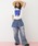MIRROR STOKE�i�~���[�X�g�[�N�j�́u�yZOZO����zLAYERED TUCK DENIM PANTS/���C���[�h�^�b�N�f�j���p���c�i�f�j���p���c�j�v�b�T�b�N�X�u���[