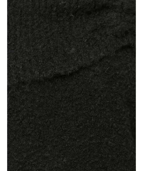 EMODA（エモダ）の「TUCK OFF SHOULDER KNIT（ニット/セーター・レディース・アイボリー/ブラック/グレー・FREE）」の12枚目の写真