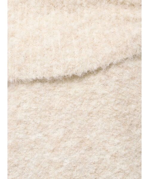 EMODA（エモダ）の「TUCK OFF SHOULDER KNIT（ニット/セーター・レディース・アイボリー/ブラック/グレー・FREE）」の13枚目の写真