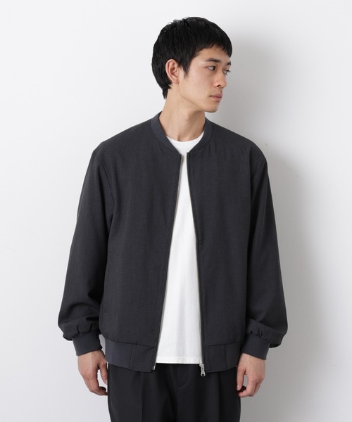 NANO universe（ナノユニバース）の「TRインタックMA-1（MA-1・メンズ・カーキ/ブラック/チャコール・L/S/M）」の2枚目の写真