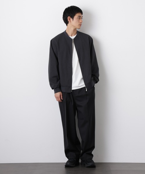 NANO universe（ナノユニバース）の「TRインタックMA-1（MA-1・メンズ・カーキ/ブラック/チャコール・L/S/M）」の7枚目の写真