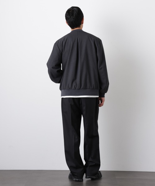 NANO universe（ナノユニバース）の「TRインタックMA-1（MA-1・メンズ・カーキ/ブラック/チャコール・L/S/M）」の10枚目の写真