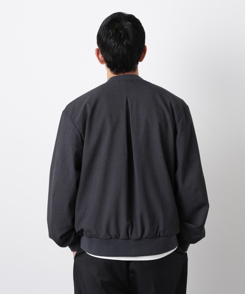 NANO universe（ナノユニバース）の「TRインタックMA-1（MA-1・メンズ・カーキ/ブラック/チャコール・L/S/M）」の6枚目の写真