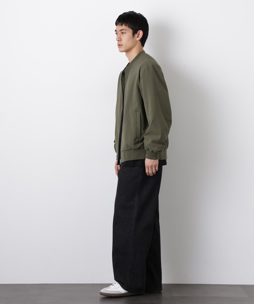 NANO universe（ナノユニバース）の「TRインタックMA-1（MA-1・メンズ・カーキ/ブラック/チャコール・L/S/M）」の16枚目の写真