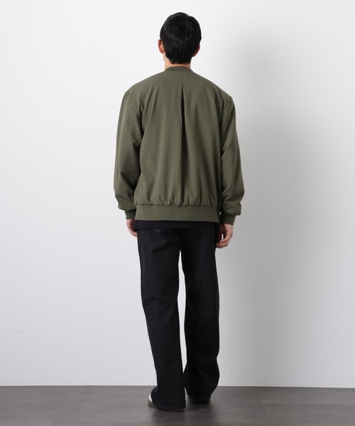 NANO universe（ナノユニバース）の「TRインタックMA-1（MA-1・メンズ・カーキ/ブラック/チャコール・L/S/M）」の17枚目の写真