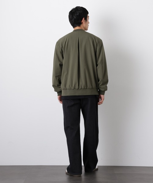 NANO universe（ナノユニバース）の「TRインタックMA-1（MA-1・メンズ・カーキ/ブラック/チャコール・L/S/M）」の18枚目の写真