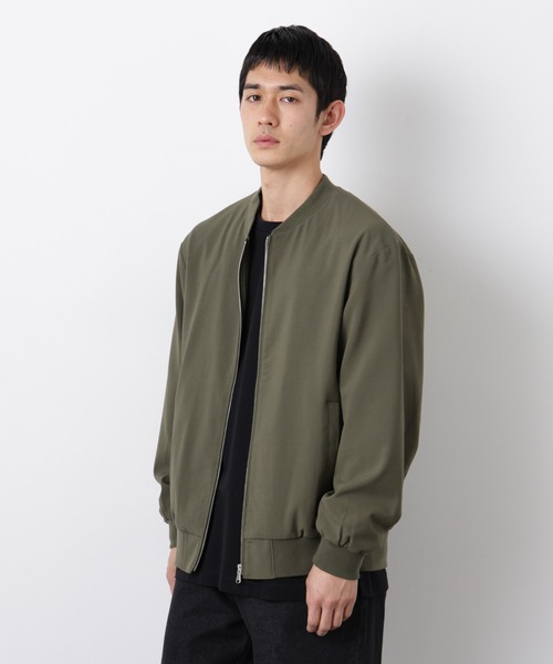 NANO universe（ナノユニバース）の「TRインタックMA-1（MA-1・メンズ・カーキ/ブラック/チャコール・L/S/M）」の12枚目の写真