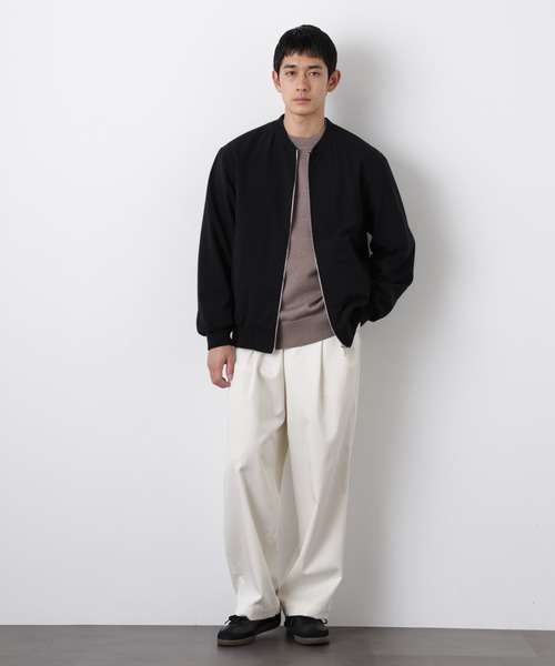 NANO universe（ナノユニバース）の「TRインタックMA-1（MA-1・メンズ・カーキ/ブラック/チャコール・L/S/M）」の22枚目の写真