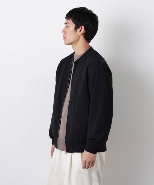 NANO universe（ナノユニバース）の「TRインタックMA-1（MA-1・メンズ・カーキ/ブラック/チャコール・L/S/M）」の20枚目の写真